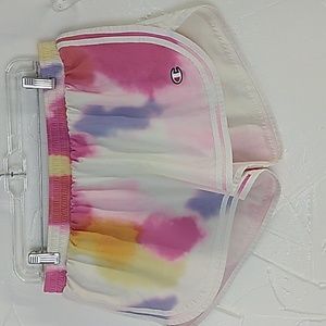 Champion Varsity Athletic‎ Running Shorts Multi Color Cloud Tie Dye Size …